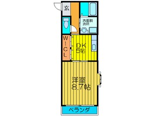 ＣＯＵＲＴ　ＢＵＲＲＯＷＳの物件間取画像